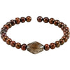 Copper Freshwater Cultured Pearl & Smoky Quartz Bracelet - Siddiqui Jewelers