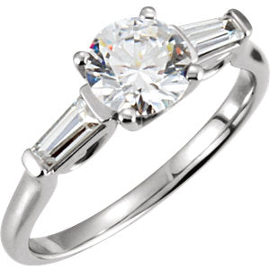 Continuum Sterling Silver 1/4 CTW Diamond Sculptural-Inspired Engagement Ring - Siddiqui Jewelers