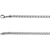 Sterling Silver 4.5 mm Solid Wheat Chain 7" Chain - Siddiqui Jewelers