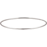 Sterling Silver 1.5 mm Bangle Bracelet - Siddiqui Jewelers