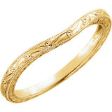 14K Yellow Matching Band Size 6 - Siddiqui Jewelers